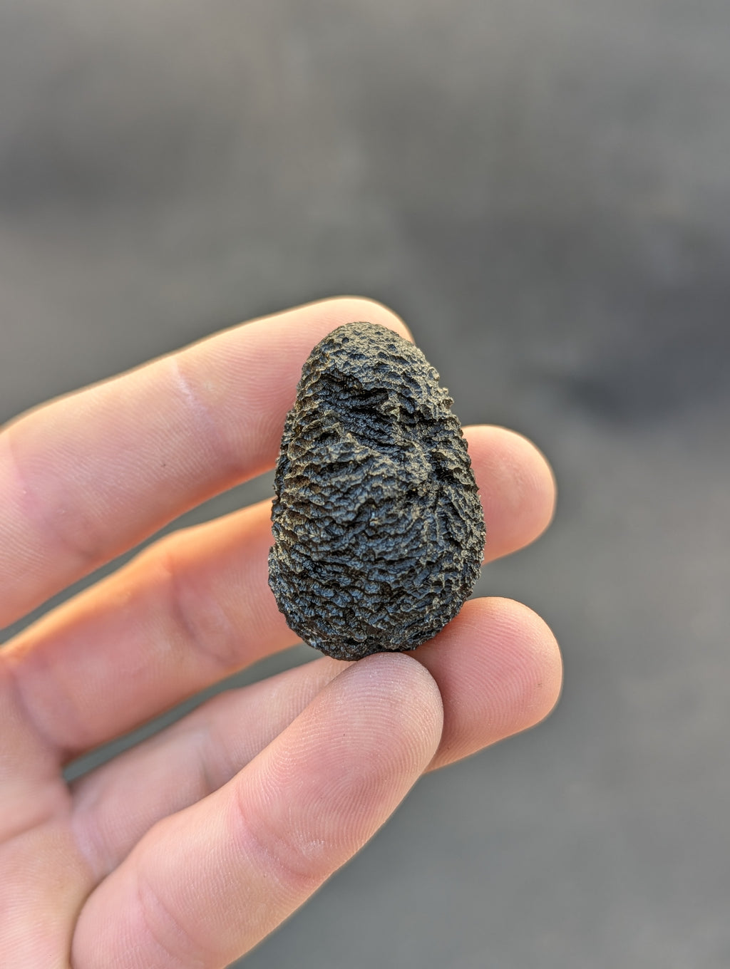 Moravian Moldavite – Mohelno | 38.17 g | Collector-Grade Specimen