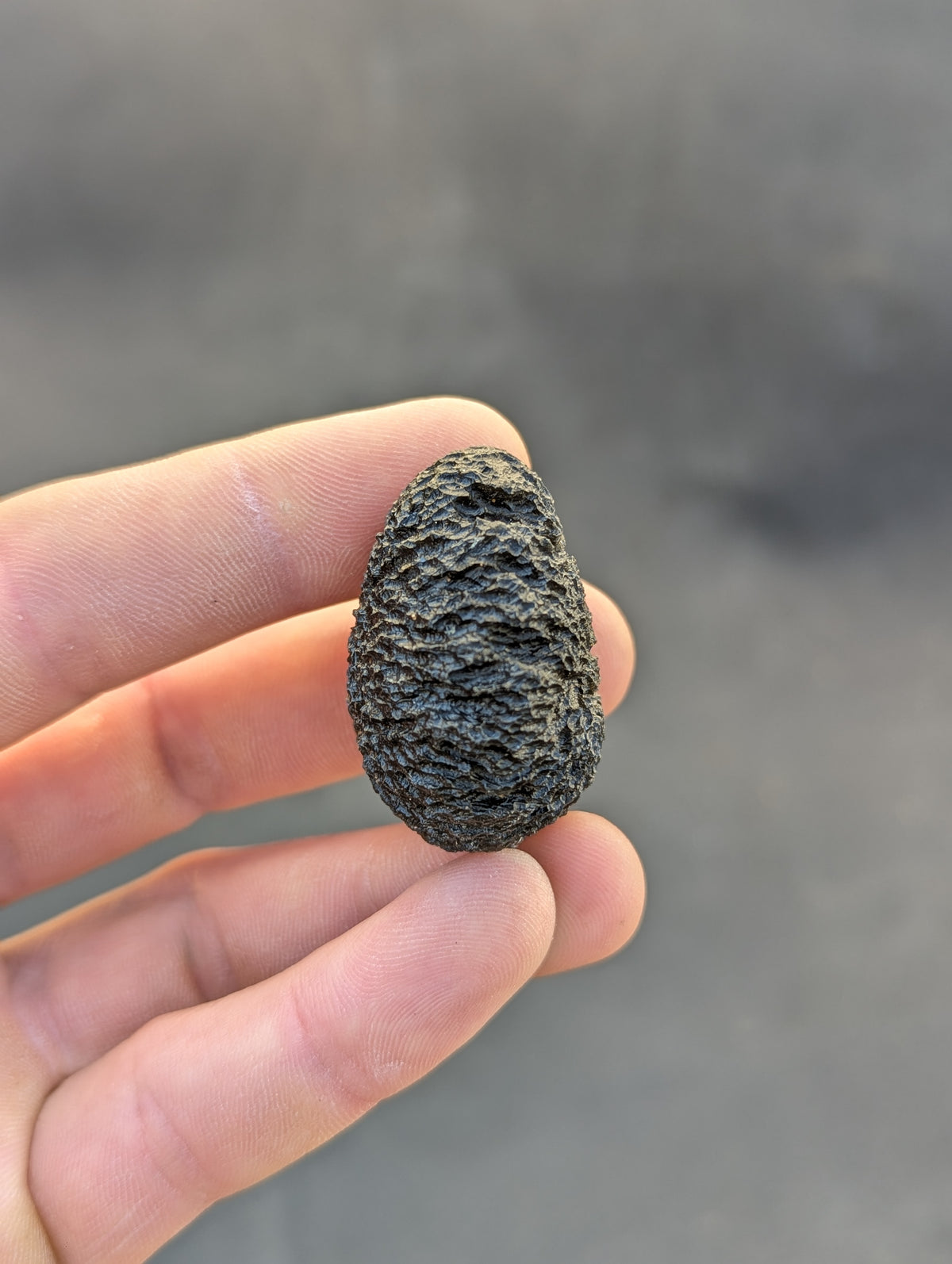 Moravian Moldavite – Mohelno | 38.17 g | Collector-Grade Specimen