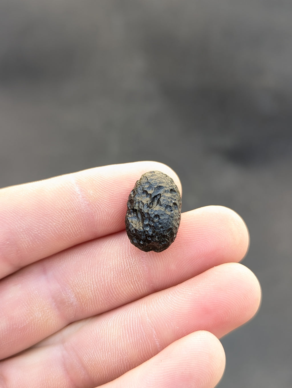 Moravian Moldavite – Slavětice | 4.01 g | Excavated Collector Specimen
