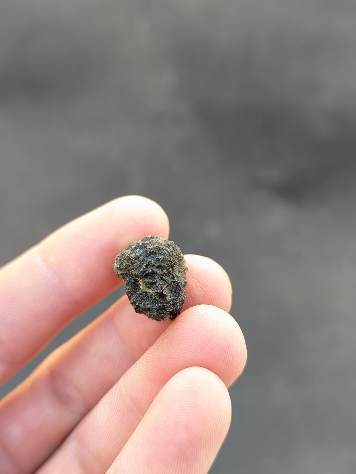 Moravian Moldavite – Dukovany | 6.45 g | Unusually Sculpted Collector Specimen