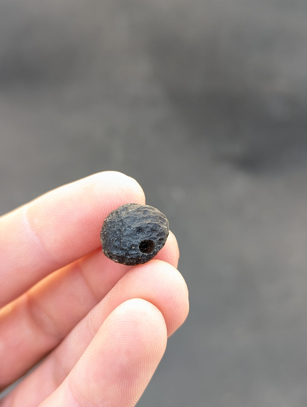 Moravian Moldavite – Slavětice | 2.36 g | Disk with Open Bubble