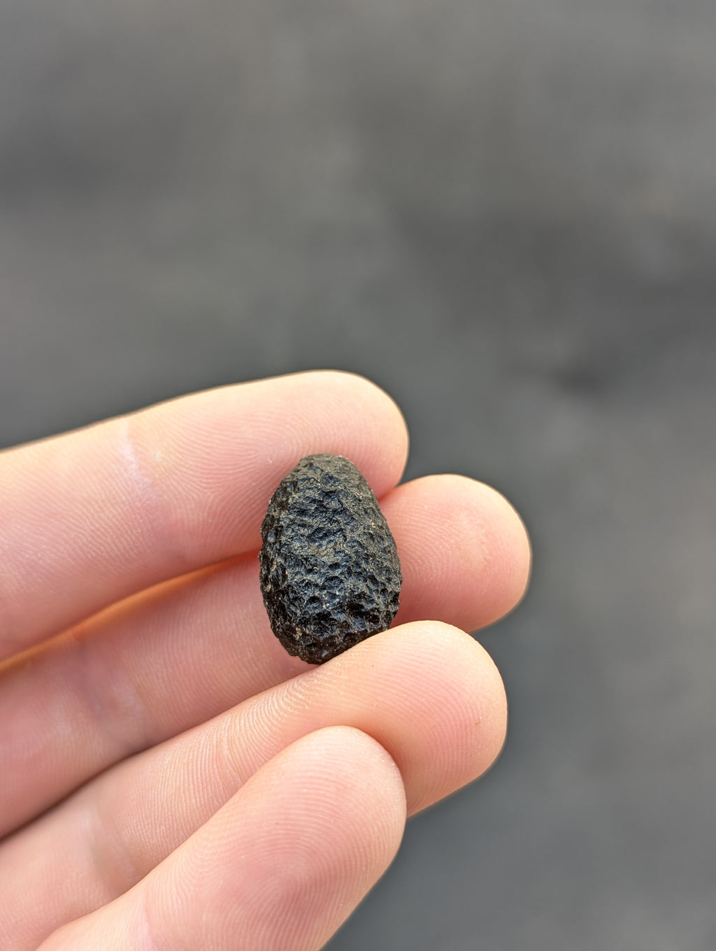 Moravian Moldavite – Skryje | 5.75 g | Egg-Shaped Collector Specimen