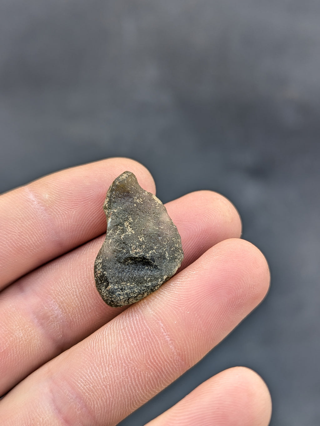 Moravian Moldavite – Kordula | 5.25 g | Apple Green Heart-Shaped Collector Specimen