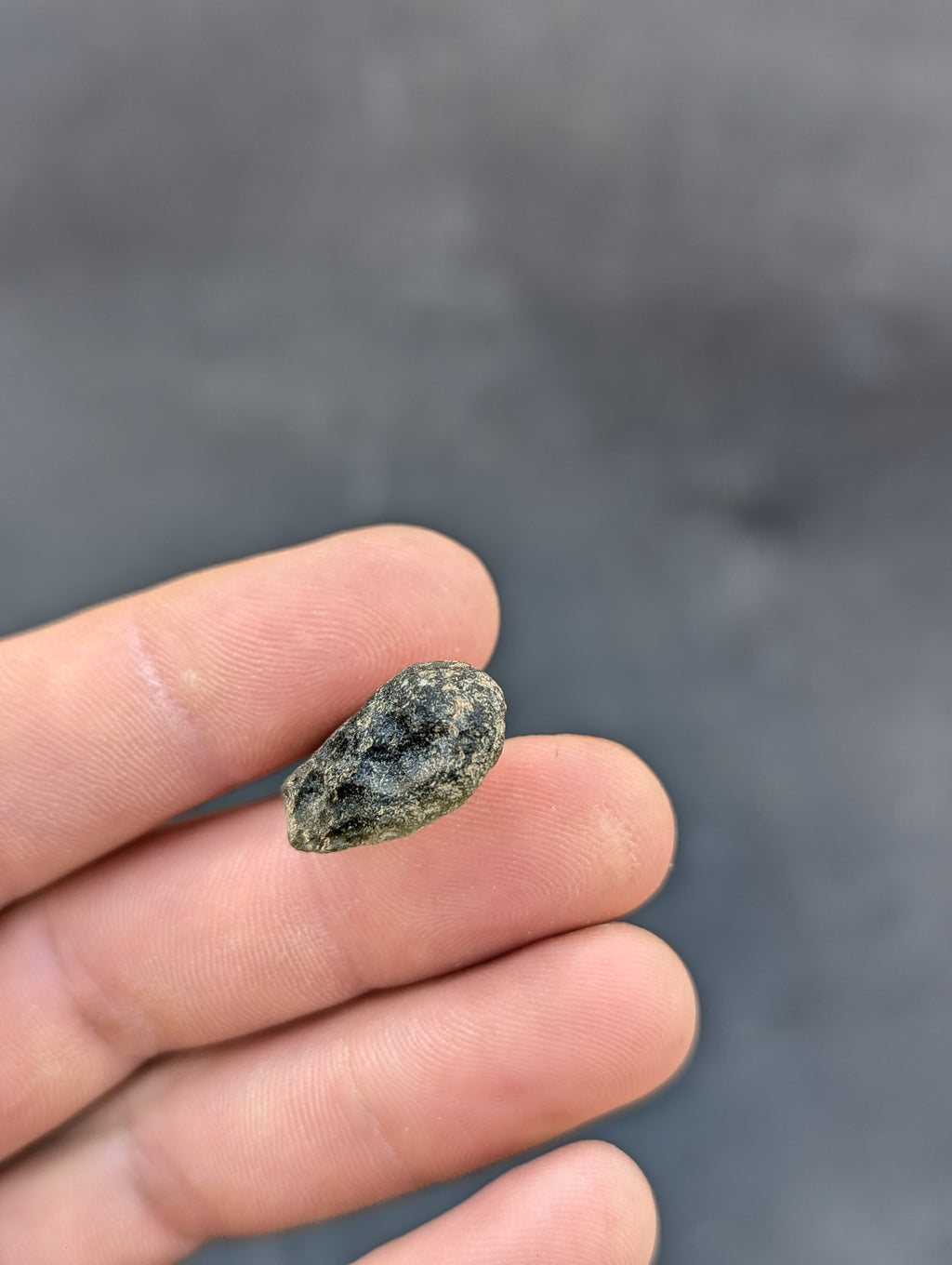 Moravian Moldavite – Kordula | 5.25 g | Apple Green Heart-Shaped Collector Specimen