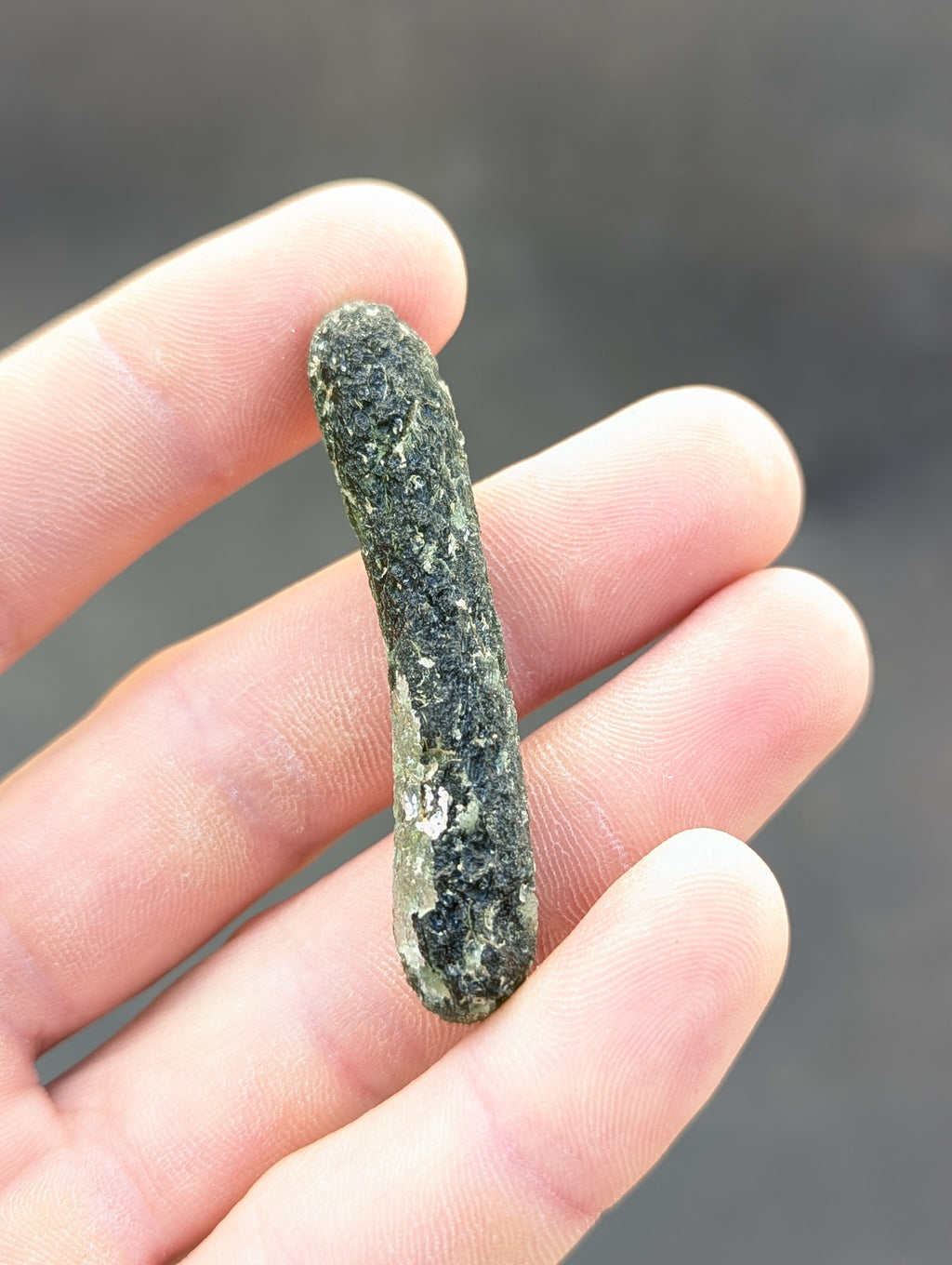 Bohemian Moldavite – Jankov | 12.04 g | Apple Green Biscuit Collector Specimen