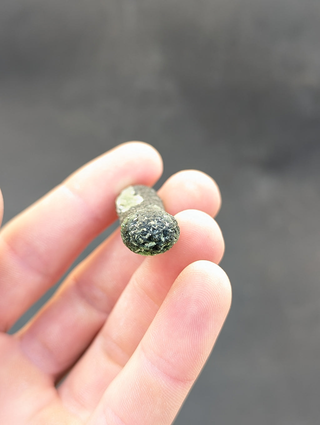 Bohemian Moldavite – Jankov | 12.04 g | Apple Green Biscuit Collector Specimen