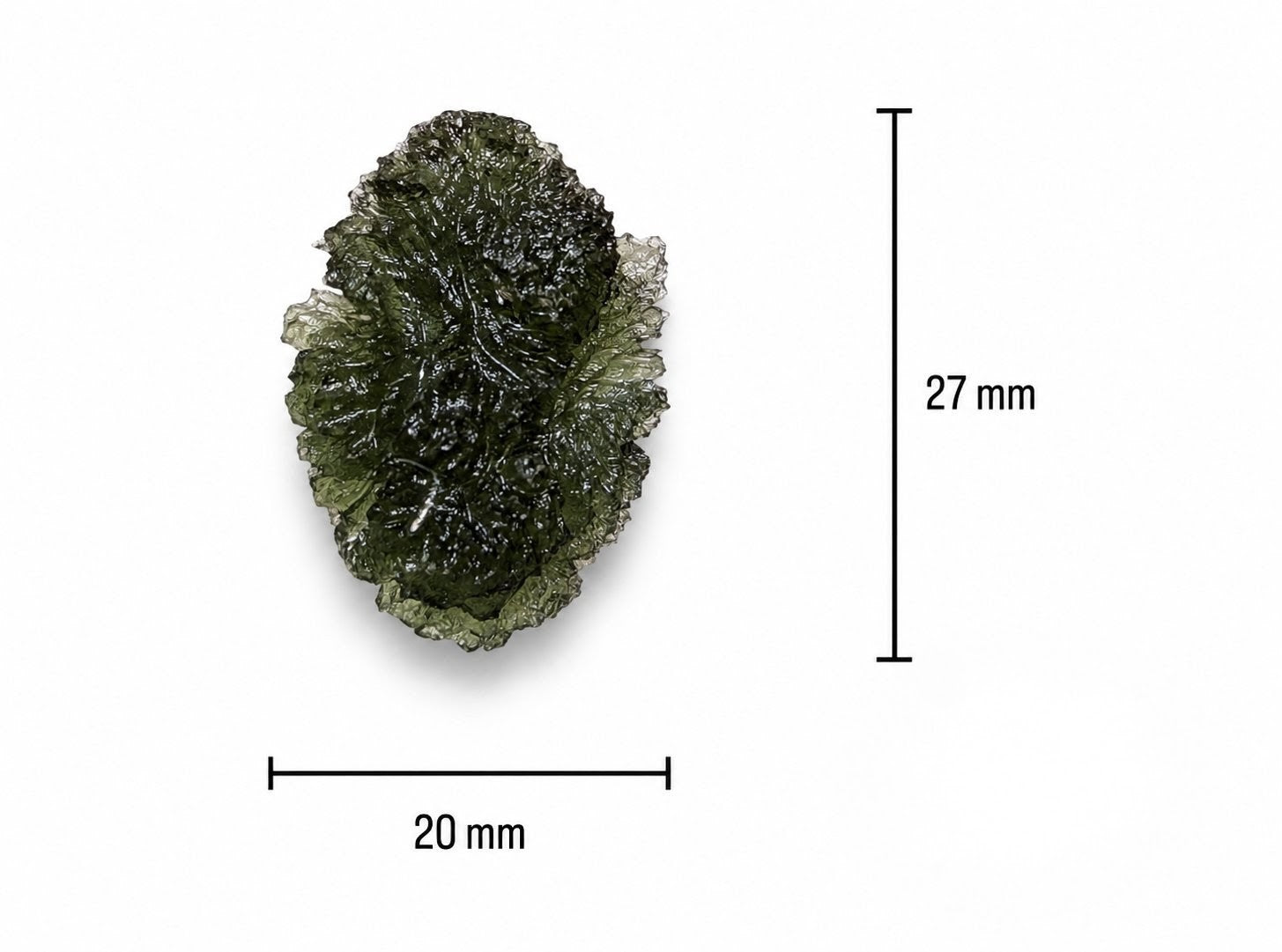 Natural Moldavite - Olešnice - 5.67 g