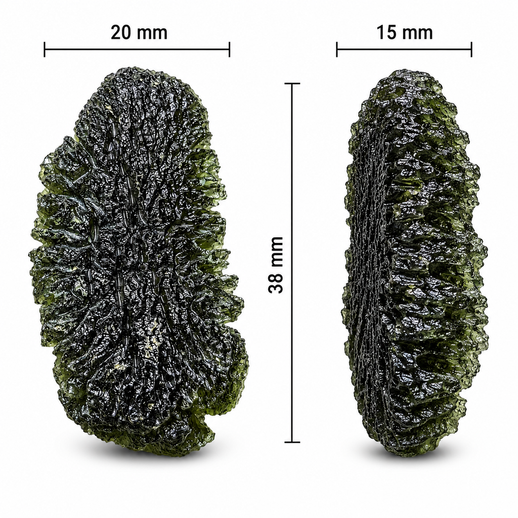 Natural Moldavite - Olešnice - 11.82g
