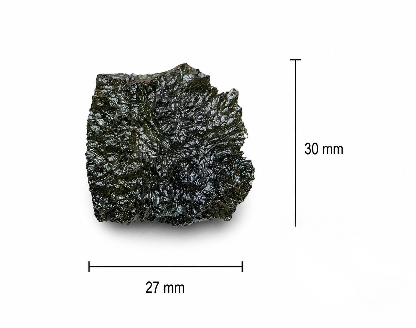 Natural Moldavite - Olešnice - 13.87g